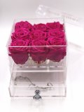 CRYSTAL LUXURY 9 ROSE BOX